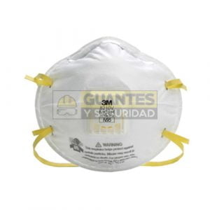 Tapabocas 3M 8210 con válvula