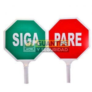 Paletas pare y siga