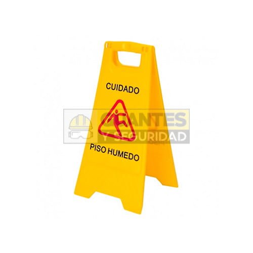 Señal tipo carpa - piso mojado