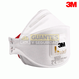 Tapabocas 9332 3M