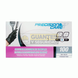 Guante de nitrilo negro