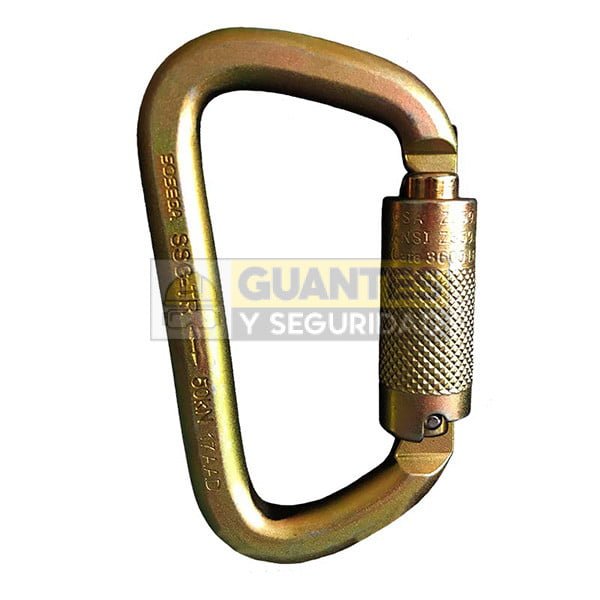 Mosqueton triple acero