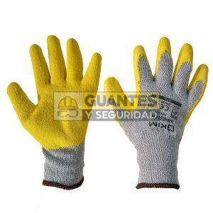 Guante hilaza recubierto de látex