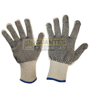 Guante hilaza puntos PVC