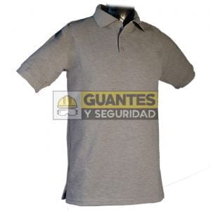 Camiseta Tipo Polo Lacoste para Hombre Color Gris
