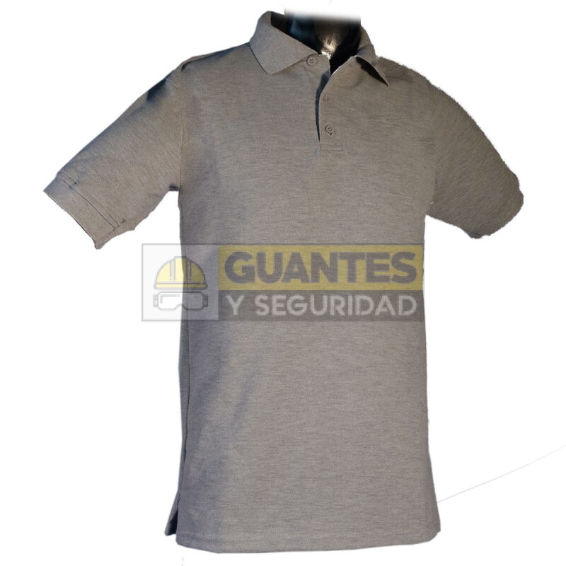 Camiseta Tipo Polo Lacoste para Hombre Color Gris