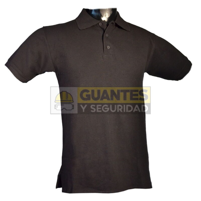 Camiseta Tipo Polo Lacoste para Hombre Color Negro