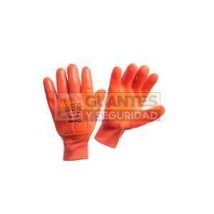 Guante Térmico de PVC Neón para Frio Corto Fidio Marca Kim