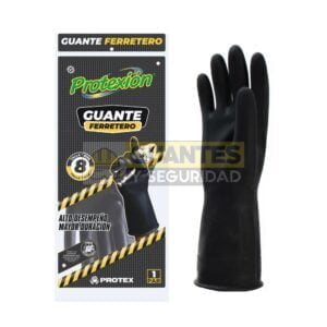 Guante de Caucho Industrial Ferretero Calibre 30
