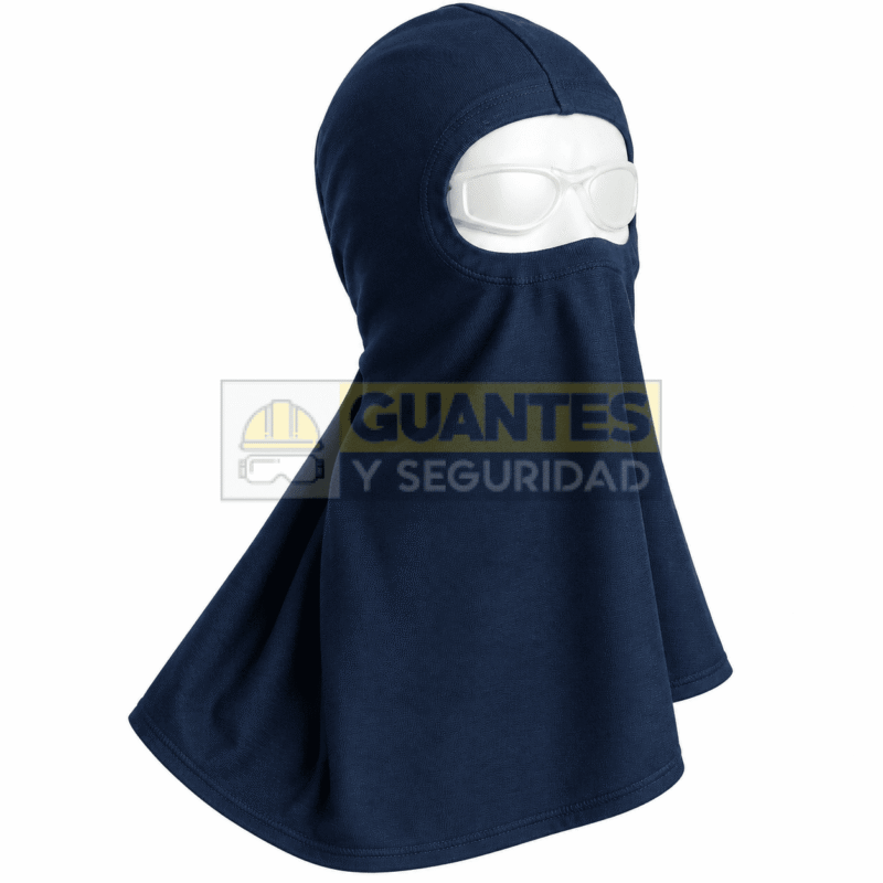 Gorro Tipo Monja en Licra Azul Oscuro Unisex